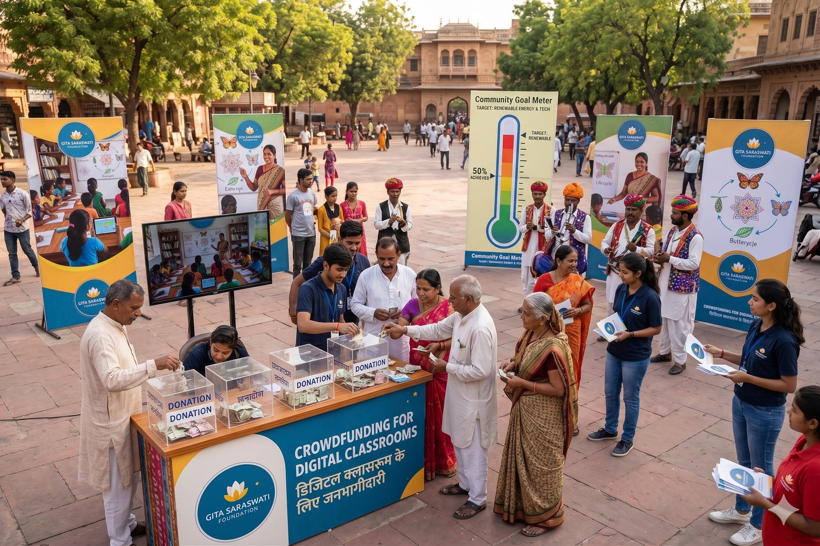 Gita Saraswati Campaign