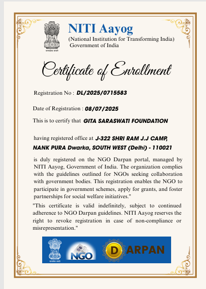Certificate  Of Enrollment